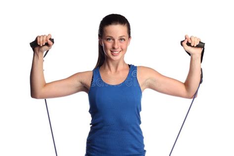 Fitness bands stock photo. Image of happy, posing, caucasian - 16768248