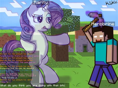 ANOTHER PONY MINECRAFT CROSSOVER WOW by KinkiePied on DeviantArt
