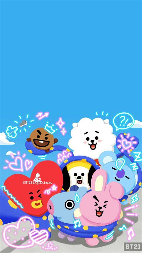 Cute BT21 Wallpaper - KoLPaPer - Awesome Free HD Wallpapers