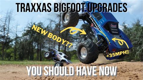 2023 Traxxas BIGFOOT Upgrades You Should Have NOW!