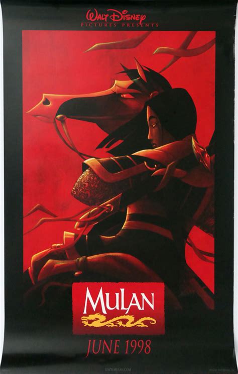 Mulan One-Sheet Poster - ID: augmulan19146 | Van Eaton Galleries