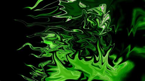 Green And Black Desktop Wallpaper