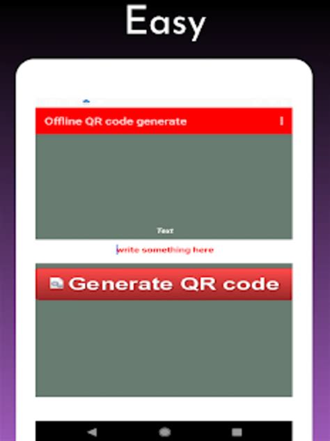 Android 용 Offline QR code generator barcode generator APK - 다운로드