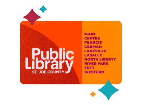 How To Get A Library Card – St. Joe County Public Library