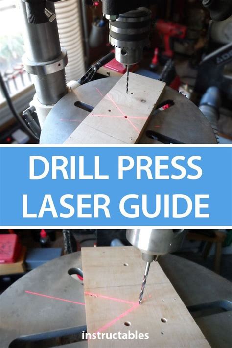 Drill Press Laser Guide | Drill press, Wood crafting tools, Drill