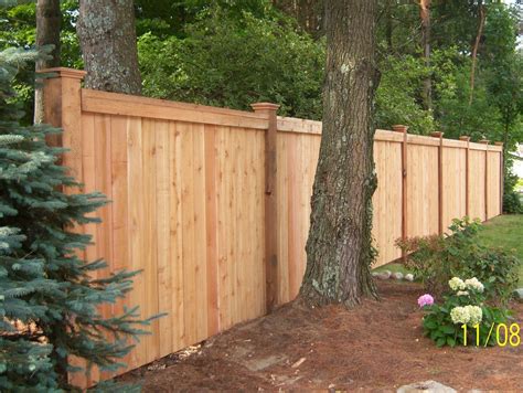 custom wood privacy fence | Wood fence design, Fence design, Backyard ...