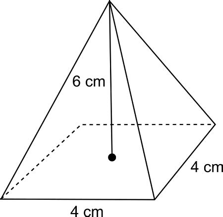 Volume Of A Triangular Pyramid Formula