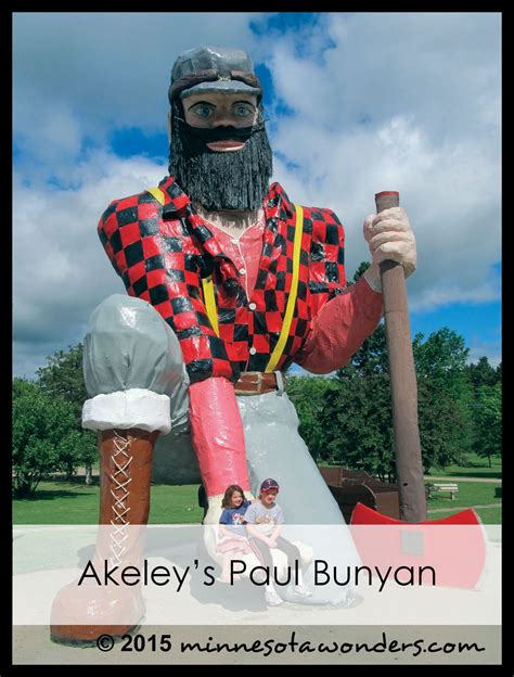 Akeley's Paul Bunyan | Paul bunyan, Minnesota travel, Minnesota