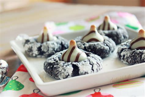 Chocolate Crinkle Cookies for the Holidays: Kris Kringle Kisses