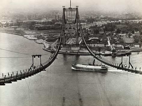 'Building of the Triborough Bridge' Photographic Print | Art.com | Photographic print, Bridge ...