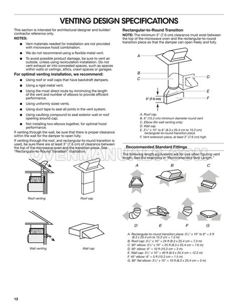 Whirlpool WMH32519HV Microwave Oven Installation Instructions