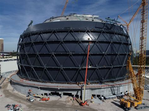 MSG Sphere Las Vegas hits construction milestones (VIDEO, PHOTOS)