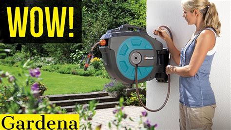 Gardena Hose Reel Review: Best Retractable Garden Hose Reel? - YouTube