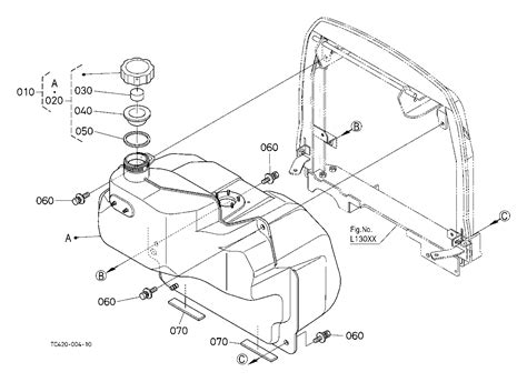 A10100 FUEL TANK FUEL SYSTEM EPC Kubota online