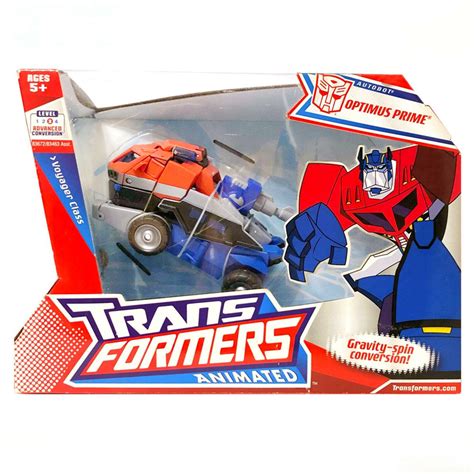 Buy Transformers Animated Voyager Optimus Prime Truck Toy 2008 MISB – Collecticon Toys