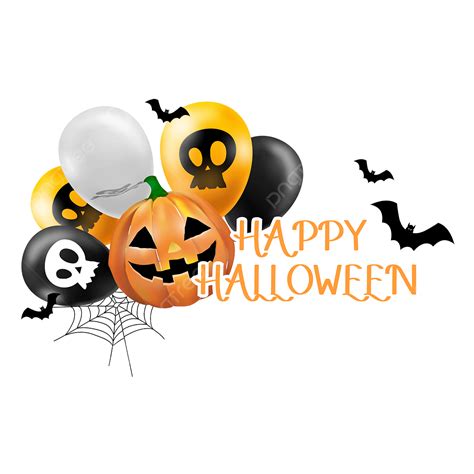 Halloween Scary Pumpkin Balloons, Halloween, Pumpkin, Balloon PNG and ...