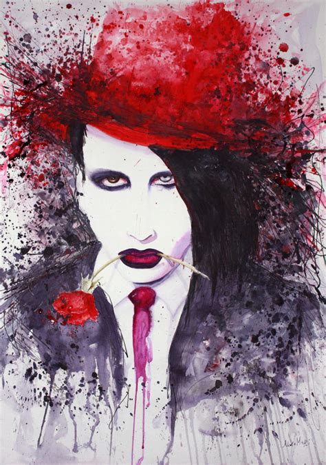 Marilyn Manson by MoreMari on DeviantArt