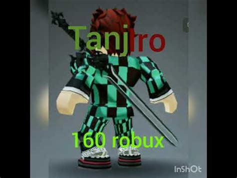 How to make Tanjiro Roblox Avatar - YouTube