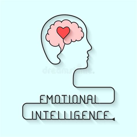 Emotional Intelligence. Heart and Brain on Scales As Symbol of Balance. Exploring Inner ...