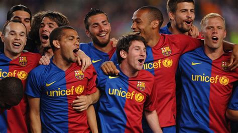 Treble winners: Barcelona's 2015 team emulate the super seven ...