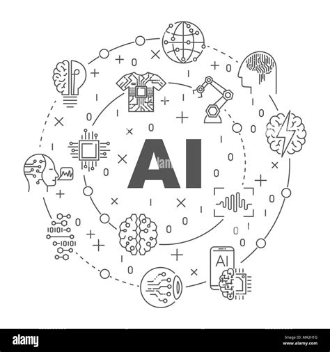 Artificial intelligence Black and White Stock Photos & Images - Alamy