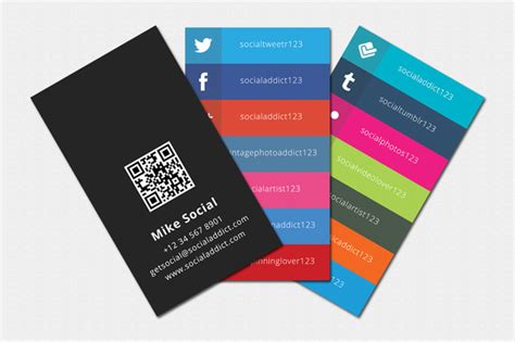 Social Media Business Cards Samples and Design Ideas | StartupGuys.net