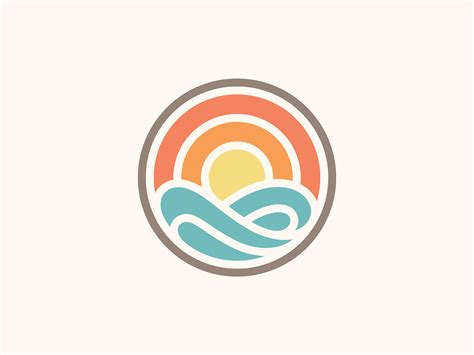 Sunset Logo by Yoga Perdana on Dribbble