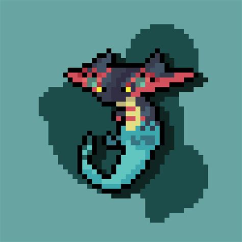 Dragapult (pokemon) : r/PixelArt