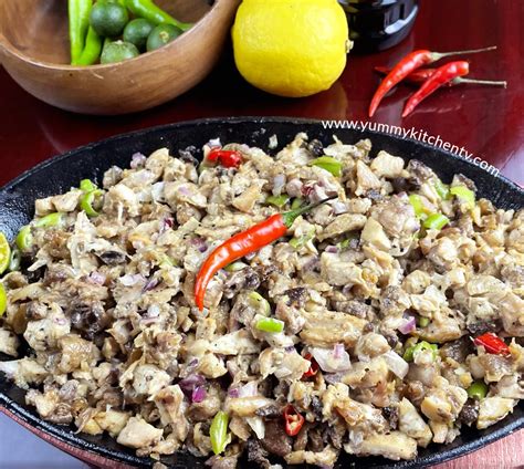 Chicken Sisig - Yummy Kitchen