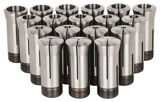 Lyndex 5C Round Collet Set, 18 Piece, 1/16 to 1-1/8" Capacity 510-018 - 991-175-3 - Penn Tool Co ...