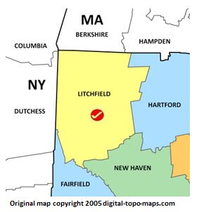 Map Of Litchfield County Ct - Maping Resources