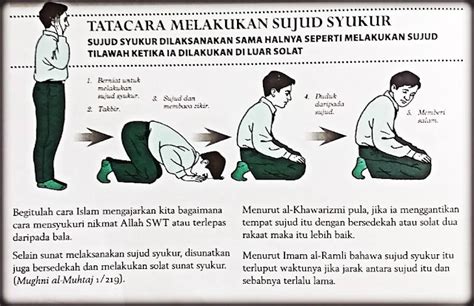 Cara Melakukan Sujud Syukur