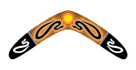 Aboriginal Art Lesson - Boomerang Designs | Aboriginal art, Aboriginal, Australian icons