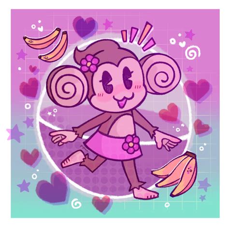 i drew meemee from super monkey ball!! 💕 : r/drawing