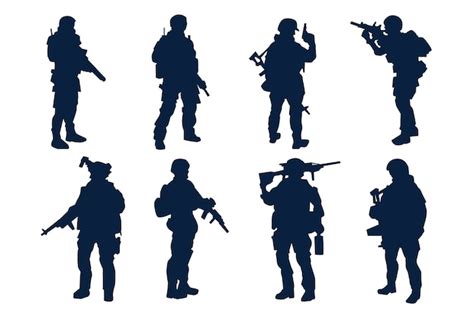 Army Silhouette Images - Free Download on Freepik