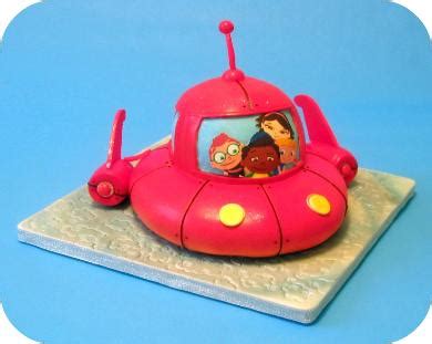 Dahlia's Custom Cakes: Little Einstein Rocket Cake