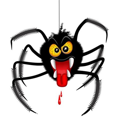 Halloween Spider vector free download