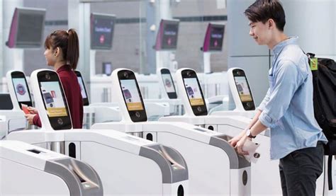 Biometric airport checks, border security and digital ID for travel ...