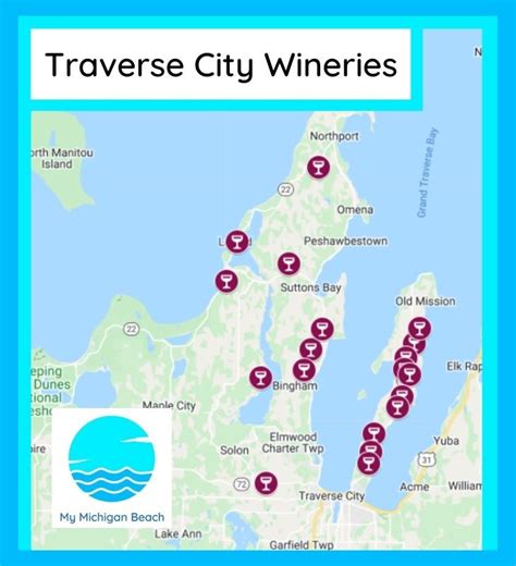 Top Traverse City Wineries and Vineyards (MAP): Best Spots for a Wine Tour | Traverse city ...