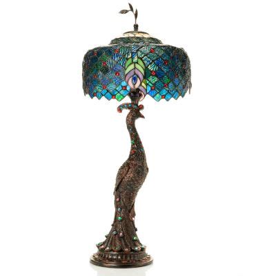 Own A Peacock Tiffany lamp For a Beautiful Home Decor | Warisan Lighting