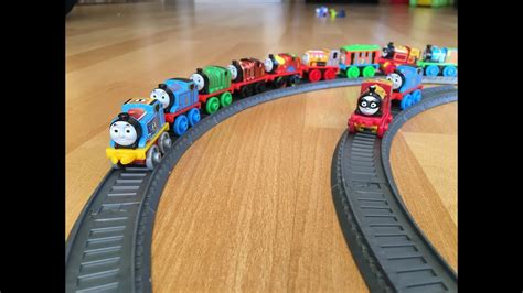 Tracks for Minis of Thomas and Friends Toy Trains - PleaseCheckOut Channel - YouTube