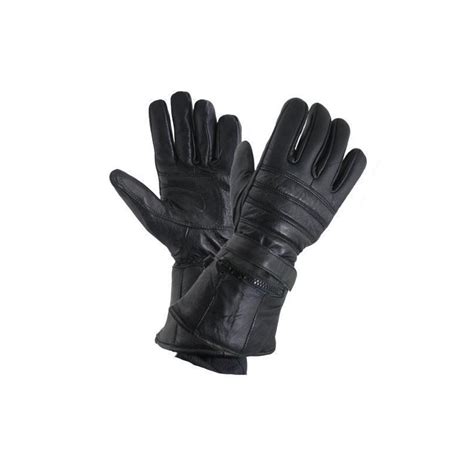 Gauntlet gloves with lining - Leather King & KingsPowerSports