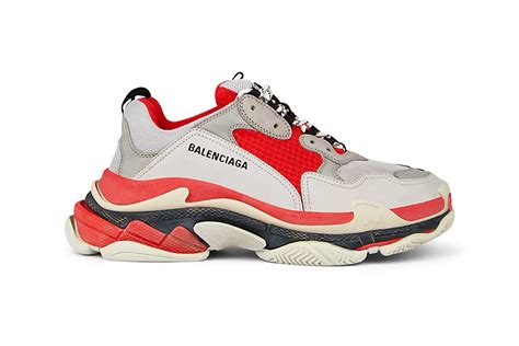 Balenciaga Triple S "Red/Off-White" | Hypebeast