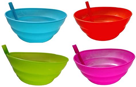 Cereal Bowl With Straw for Kids: Amazon.co.uk: Kitchen & Home