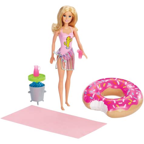 Barbie Pool Party Doll - Blonde | Smyths Toys UK