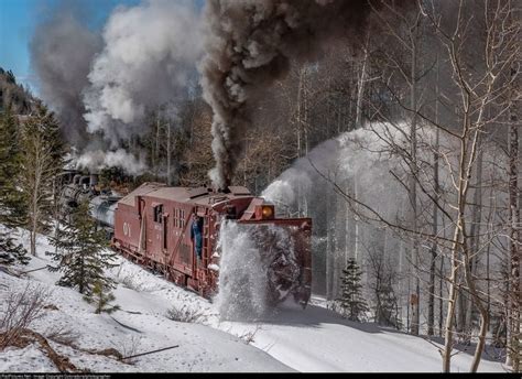 RailPictures.Net Photo: OY Denver & Rio Grande Western Railroad Steam Rotary Snow Plow at Chama ...