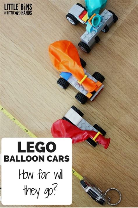 Lego Balloon Car That Really Goes! - Little Bins for Little Hands