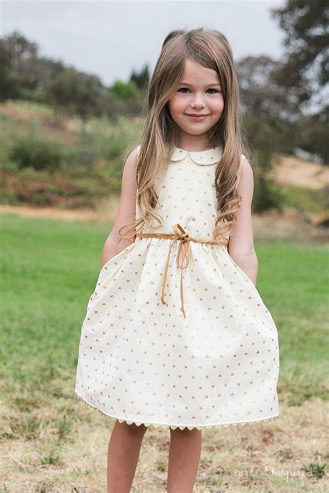 Gold Hearts Dress | Little girl fashion, Kids dress, Little girl dresses