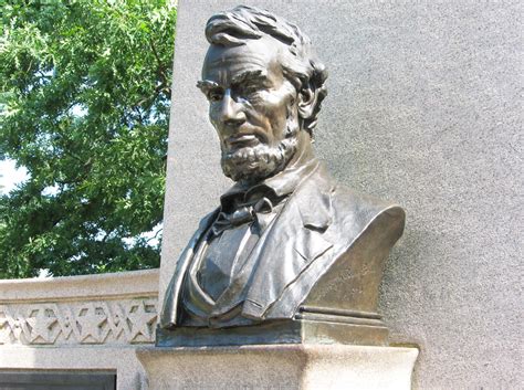 Lincoln's Gettysburg Address Memorial in the National Cemetery