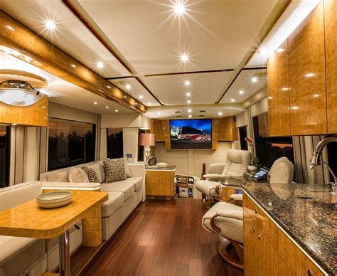 Prevost Motor Coach Interiors 41 - RVtruckCAR | Motor coach interior, Rv interior, Prevost